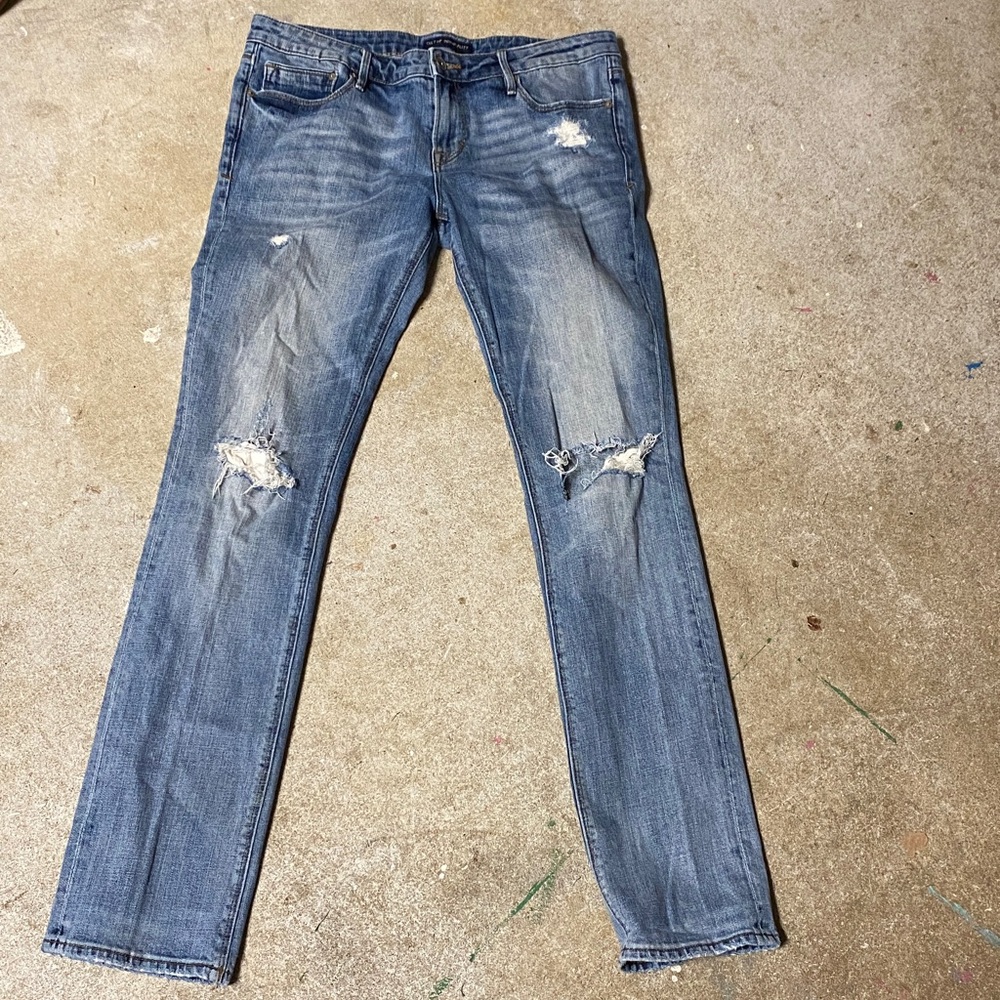 Cult of Individuality Distressed KARMA Straight Leg Jeans